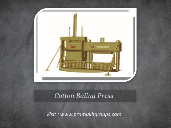 Cotton Baling Press 1
